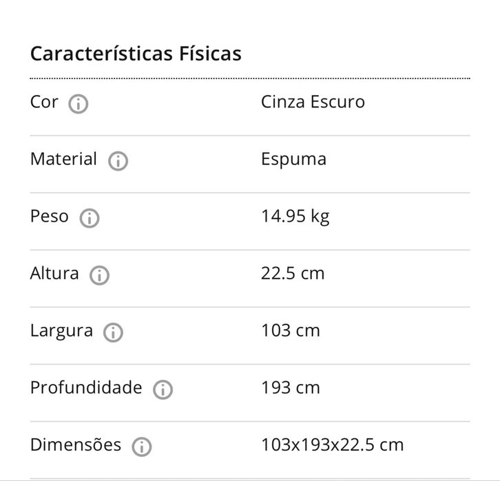 Sofá Cama Dobrável Convertível 3 Em 1 Succebuy Com 3 Almofadas Em Cinzento Escuro