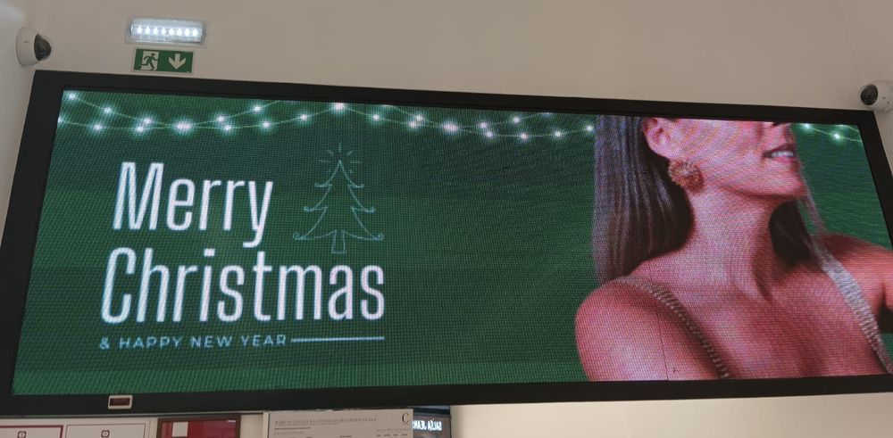 Led publicitário interior
