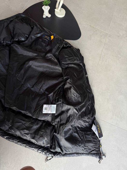 Чоловіча Безрукавка жилетка  Polo Ralph Lauren Black поло armani