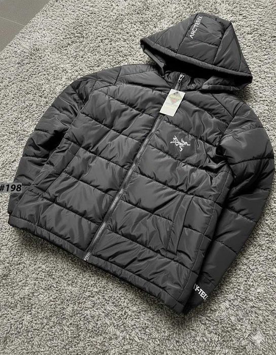 Пуховик ARCTERYX GoreTex — Черная Куртка Артерикс ГорТекс