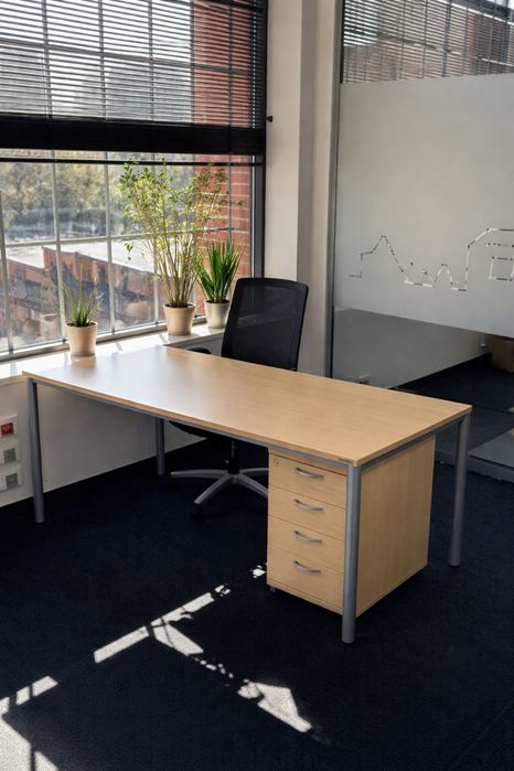 Biurko prostokątne 80x140 lub 100x80 solidne biurko stół blat