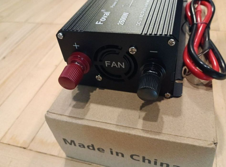 2600W Foval Чистый синус инвертор 12В - 220В Foval + USB