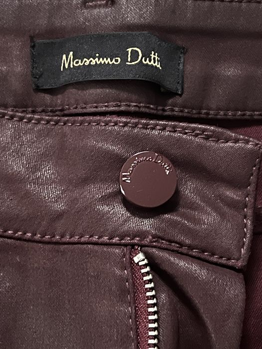 Spodnie w kolorze ciemnego fioletu, Massimo Dutti