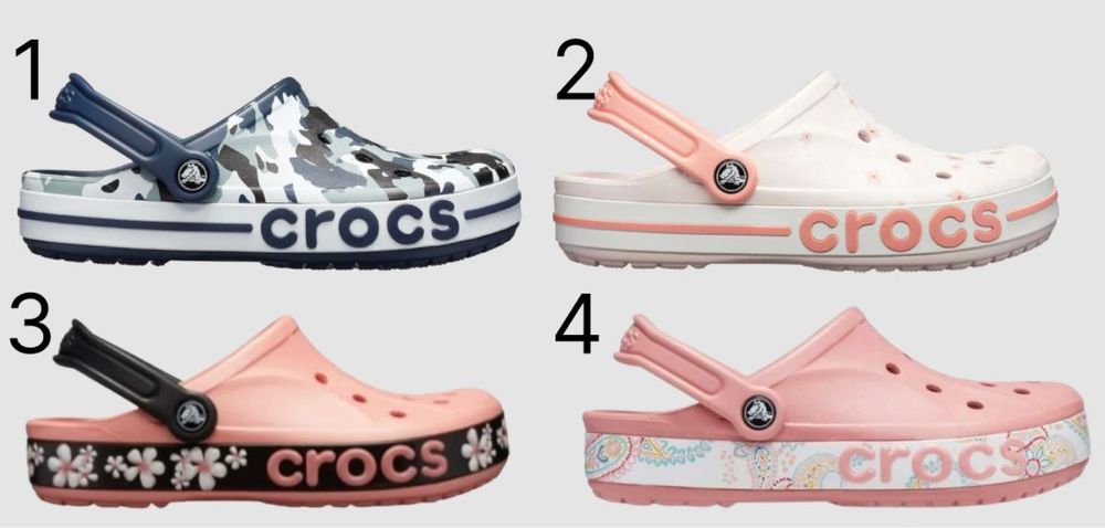 Crocs Сабо Bayaband Seasonal Floral крокс жіночі