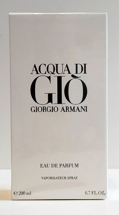 Giorgio Armani Acqua di Gio woda perfumowana 200ml z atomizerem