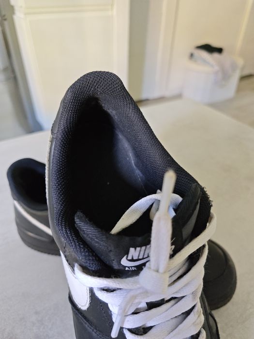 Nike Air Force 1 Low Czarne / Black & White – Rozmiar 42.5