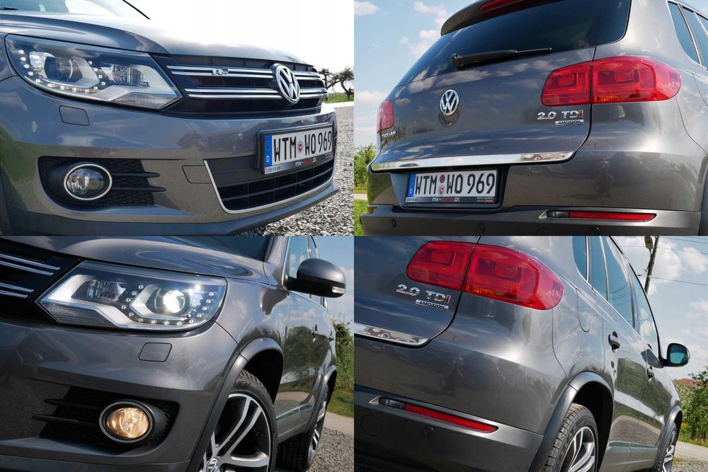 Бампер комплектный передок VW Tiguan R-line рестайлинг разборка Тигуан