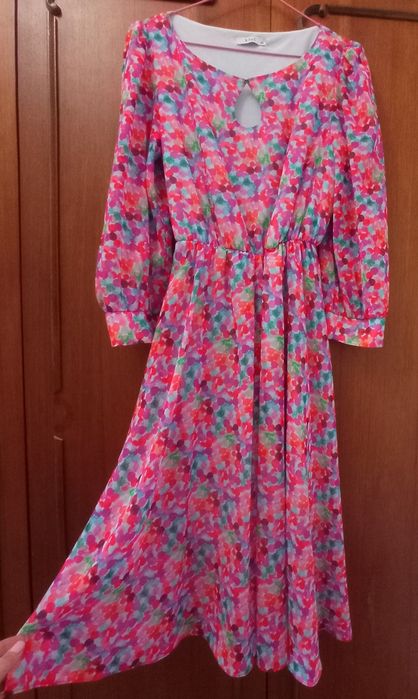 Сукня KIWE рожева з принтом