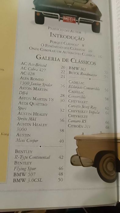 O Grande Livro dos Automóveis Classicos - Quentin Willson