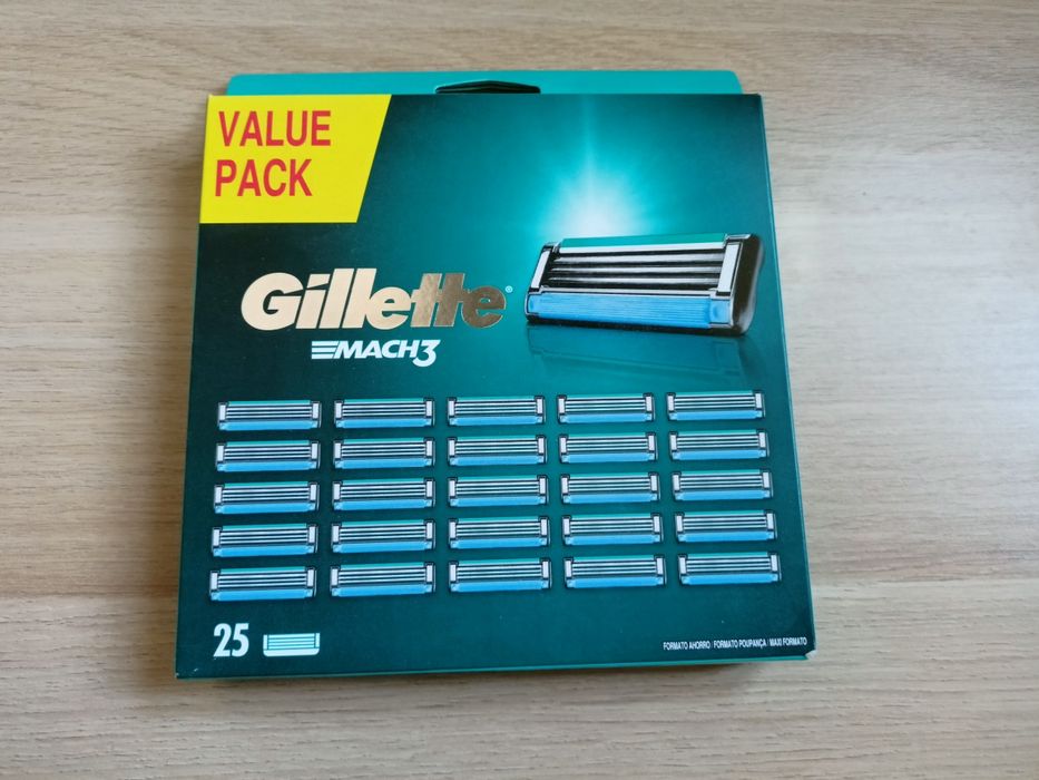 Gillette Mach 3 wkłady 25 sztuk