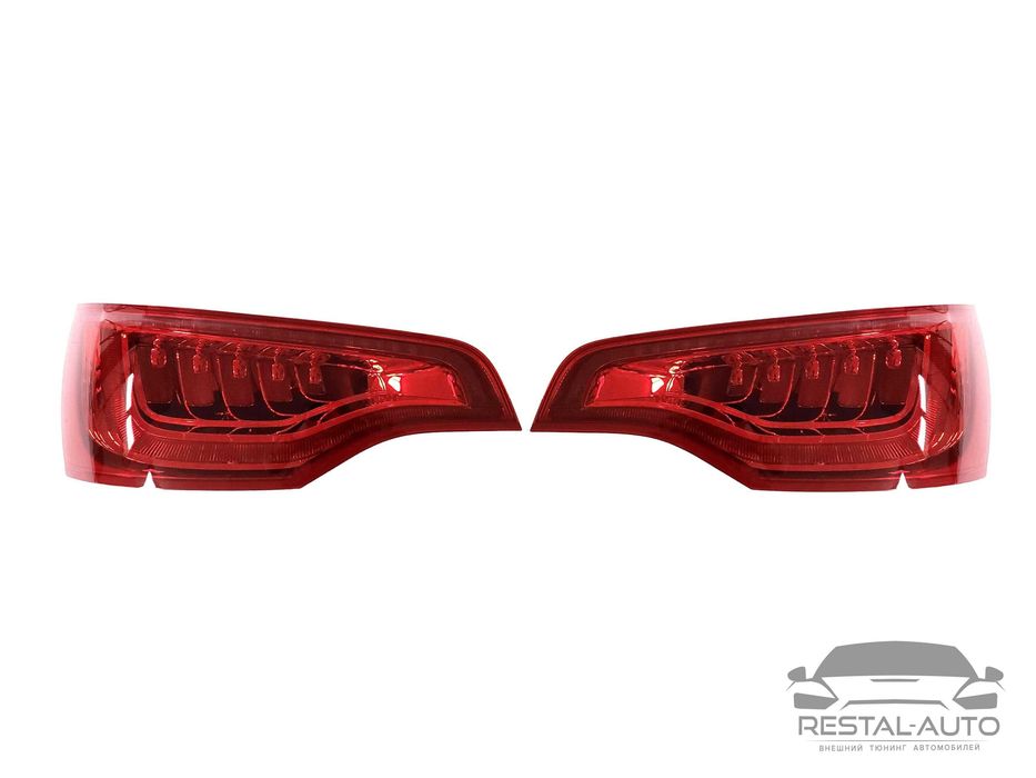 европейские стопы оптика на Audi q7 4l 10-15 год фонари ауд ку7
