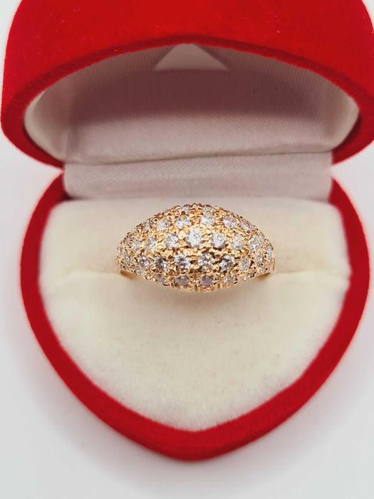 Śliczny Złoty Pierścionek pr.585 (14K)