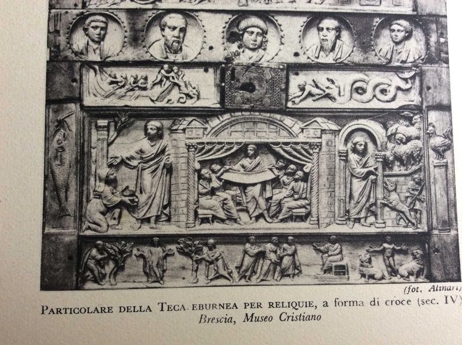 Arte italiana. Ano 1951. Descrição na margem inferior da 2ª imagem.