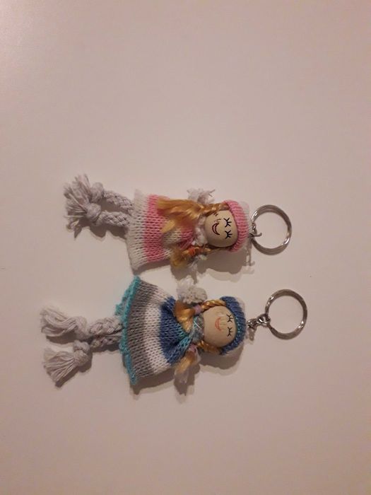 Porta chaves bonecas