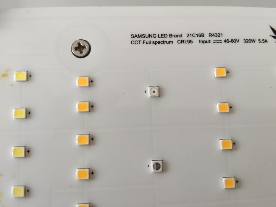 Profesjonalny Panel LED Grow 320W Samsung 21C16B Full Spectrum
