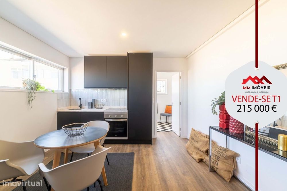Apartamento T1 | Renovado | Estacionamento | Covelo | Porto — Paranhos, Porto