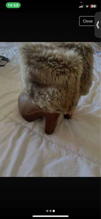 botas super giras de pelo