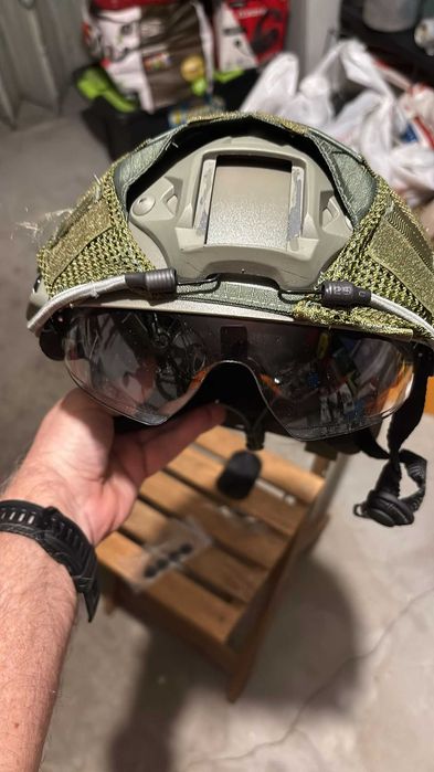 Capacete tático tipo FAST PJ - NOVO