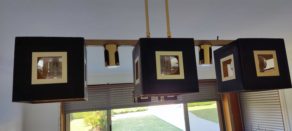 Candeeiro de teto 5 focos