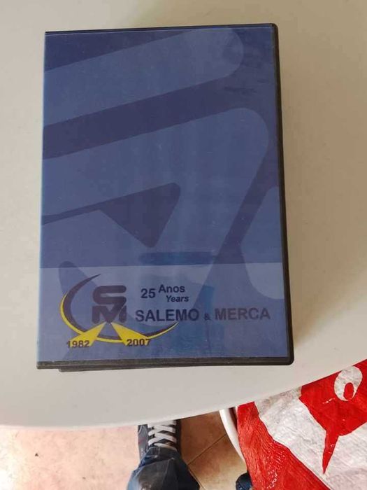 dvd 25 anos salemo e merca