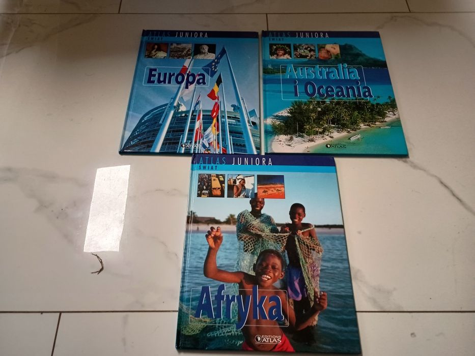 Atlas juniora - Europa, Afryka, Australia i oceania