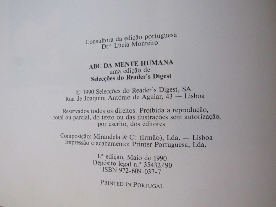 Livro O ABC da Mente Humana