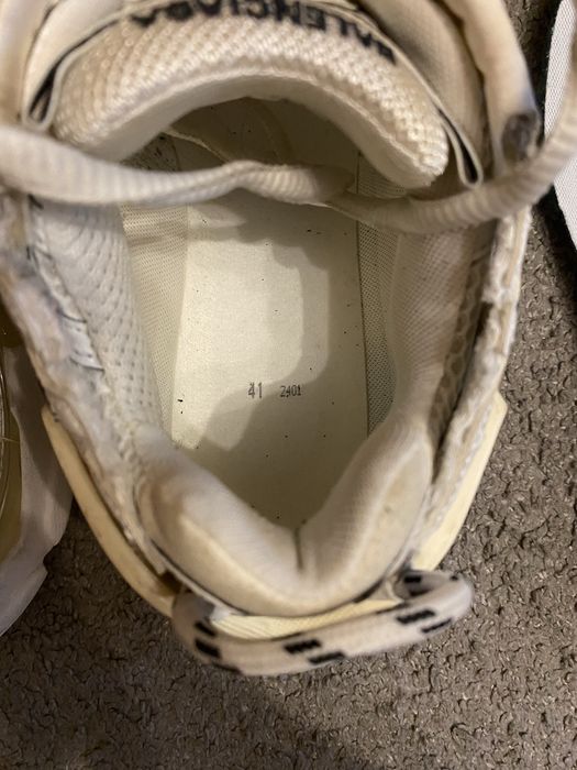 Balenciaga runner white 41 білі кросівки