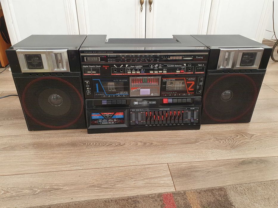 Radiomagnetofon Elite electronic RR5880 boombox ghettoblaster vintage