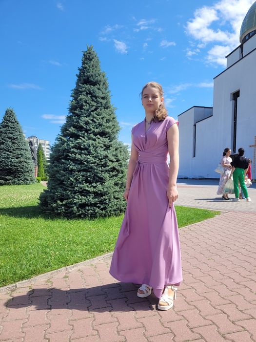 Сукня лавандова  на випускний