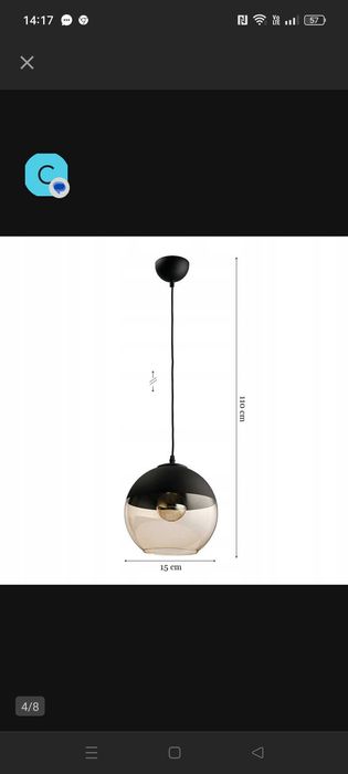 Lampy sufitowe wiszące