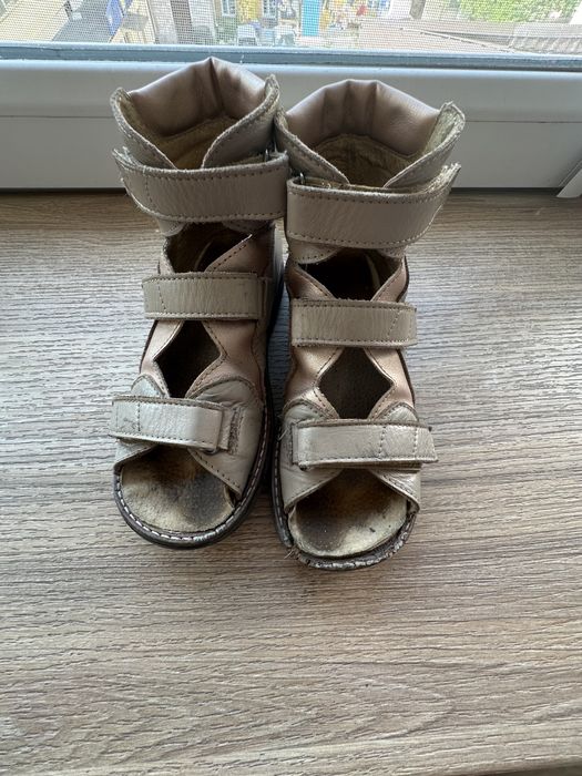 Ортопедические сандали 19см