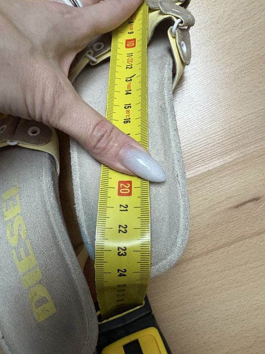 Sandały skórzane diesel