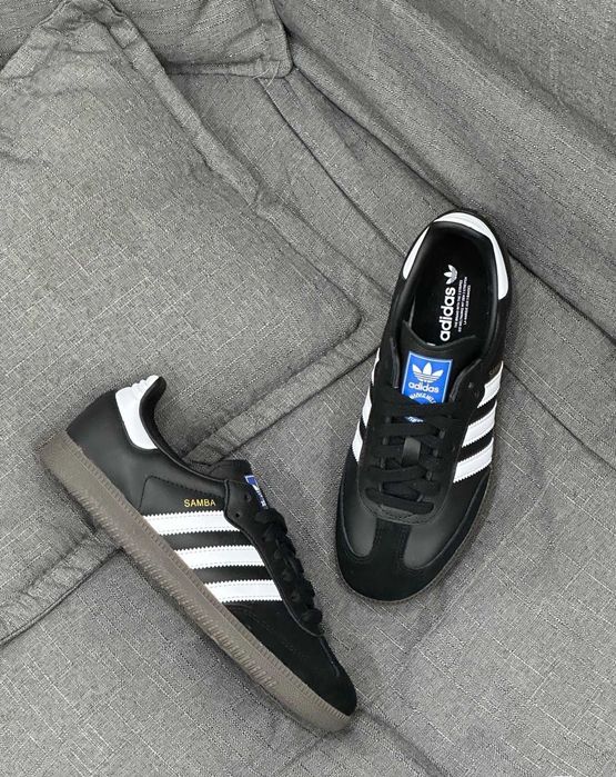 czarne adidas SAMBA damskie obuwie samba oryginalne sneakersy R.41