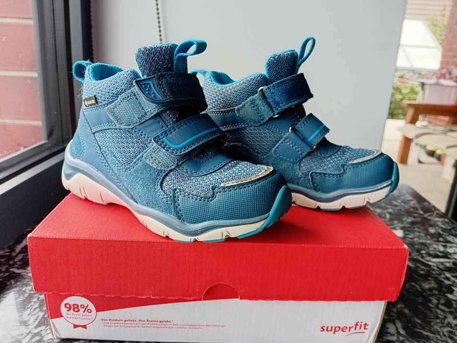 Чоботи Superfit. 26р. Голубий. Осінь-зима