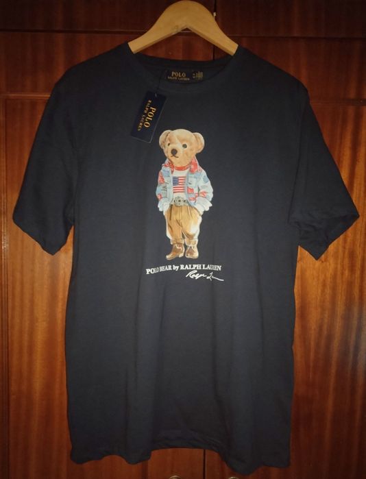 T-shirt nova qualidade Ralph Lauren XL e CK XXL