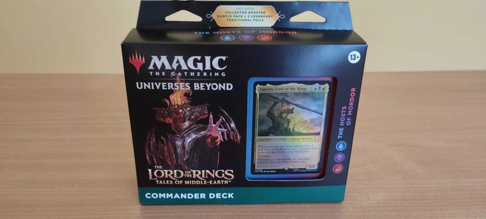 The Hosts of Mordor Commander Deck Magic the Gathering