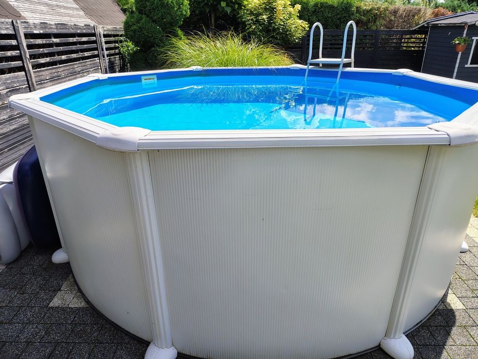 Sprzedam basen GRE  z pompą ciepła