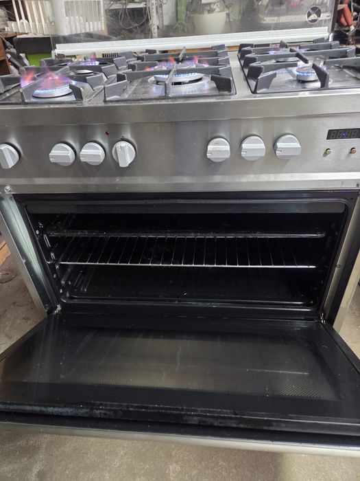 Fogão Inox 90x85x60