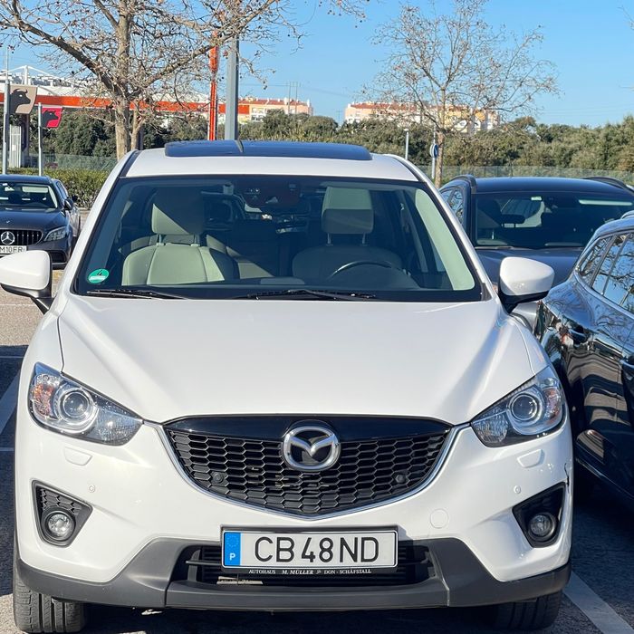 MAZDA CX5 caixa automatico interior couro branco tento PANORAMICO 2013