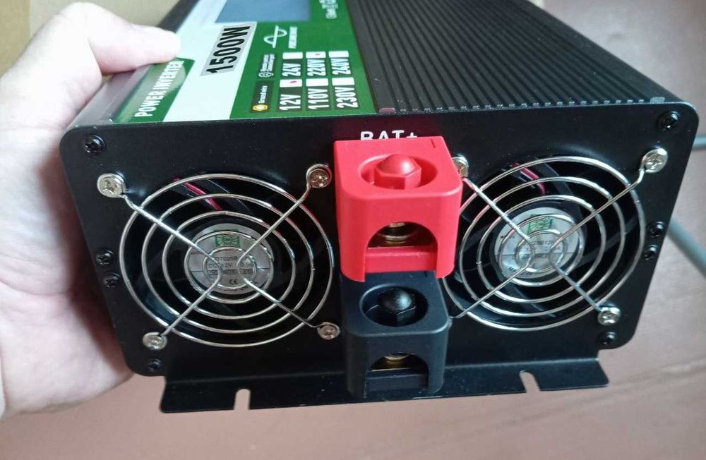 3000/1500W ЧИСТЫЙ СИНУС БОЛЬШОЙ ТЯЖЕЛЫЙ Инвертор 12/220v