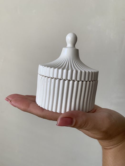 Свечи свічки кашпо гіпс горщик для свічок