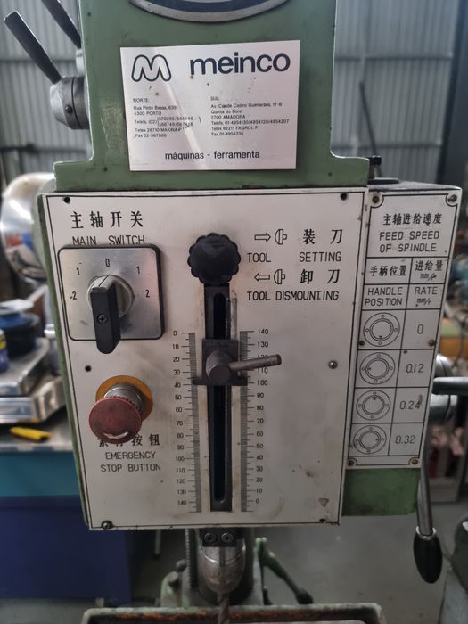 Furador de coluna Profissional Tifásico