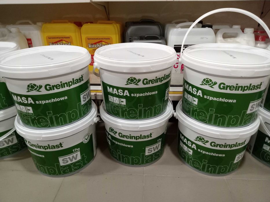 Шпаклівка Грінпласт GREINPLAST SW готова (все для ремонту) Оптові ціни