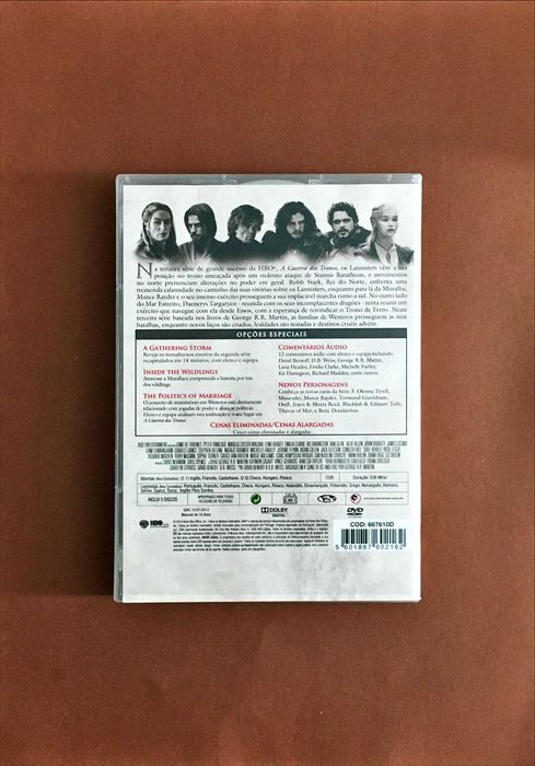 SÉRIE DVD [desde 10€] A Guerra dos Tronos Game of Thrones Série 1234