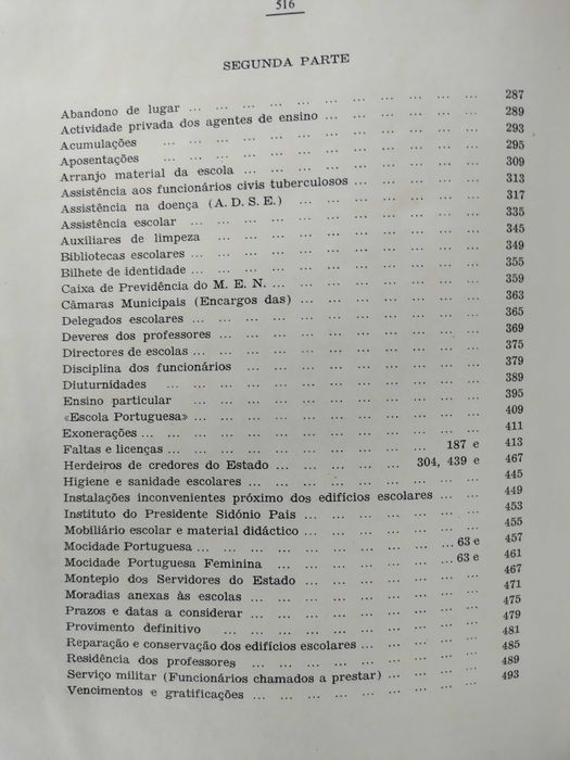 Elementos Práticos de Legislação Escolar (Abílio Fernandes)