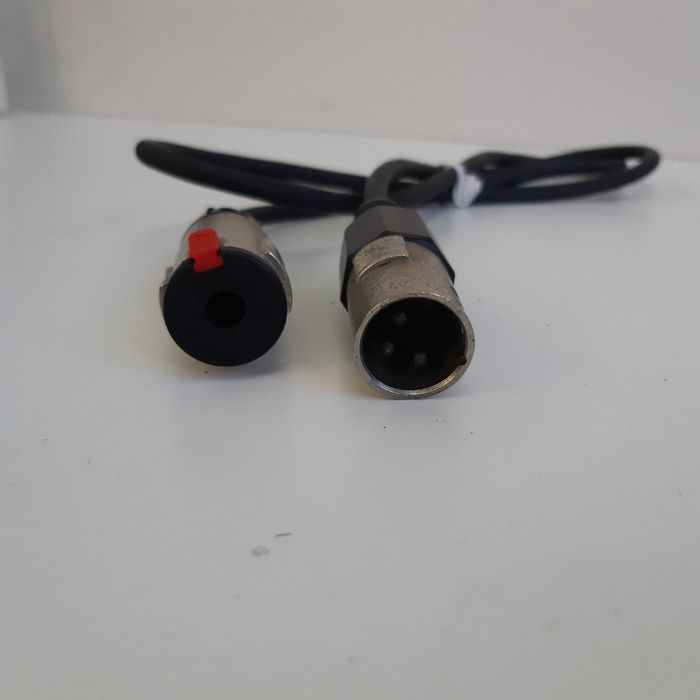 Cabo Adaptador Áudio 100cm Jack fêmea 6.35mm - XLR macho 3 pinos