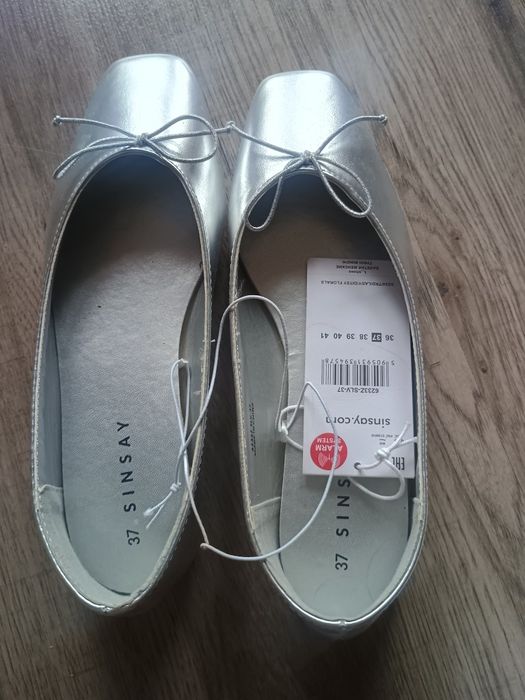 Nowe baleriny Sinsay rozmiar 37