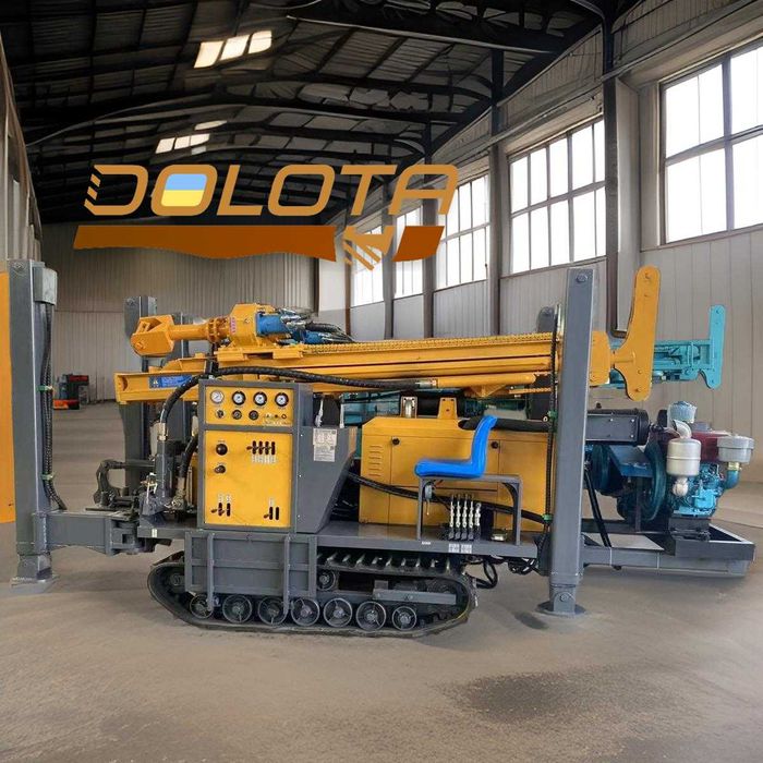 Самохідна гусенична бурова установка бурова машина бурилка