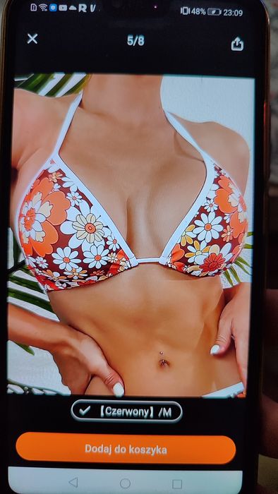 Strój kąpielowy dwuczęściowy