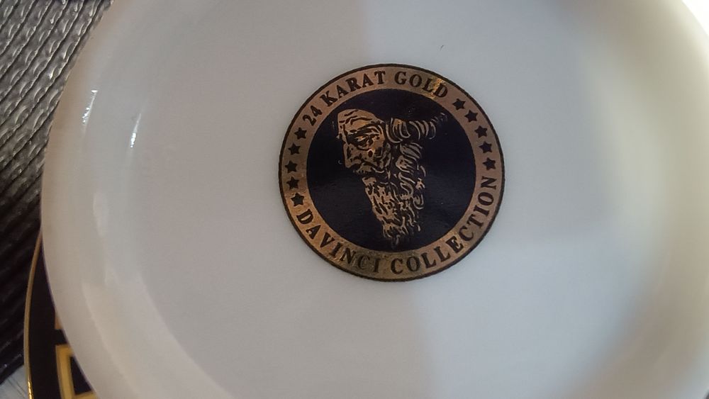 Unikatowy zestaw kawowy DA VINCI.Stan idealny